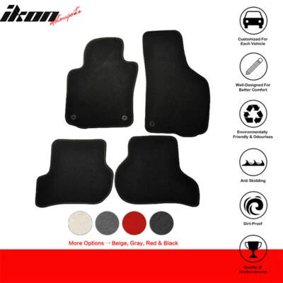 Alfombrillas delanteras y traseras para VW Golf Rabbit GTI OE 06-09 montaje de fábrica Foto 1 de 4