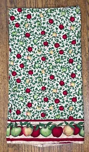 Apfel rechteckige Tischdecke 54 x 58 cm rustikal Bauernhaus Landhaus Bauernhof Kern - Bild 1 von 3