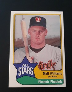 1989 CMC AAA All-Stars Matt Williams #35
