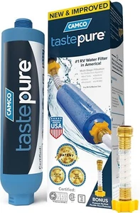 Camco Tastepure RV Water Filter - New & Advanced RV Inline Water Filter New - Picture 1 of 5