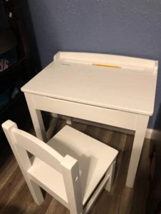Kids Table and Chairs Desk Set Craft Reading Play Activity Storage School Toddle - Picture 1 of 8