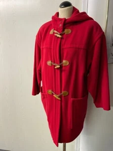 Abrigo de guisante vintage para mujer años 70 | Chaqueta clásica de lana 3/4 para damas - Imagen 1 de 10