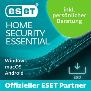 ESET Home Security Essential 2025 3 Geräte 1 Jahr ESD eMail Download Lizenz - Bild 1 von 9