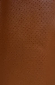 Vinyl Faux Leather Perforated Rust commercial grad upholstery fabric 54" - Picture 1 of 1