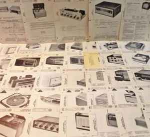 Motorola 5 Tube AM Radio / Receiver Sams Photofact Models 5T11G, M, R, W - Bild 1 von 1