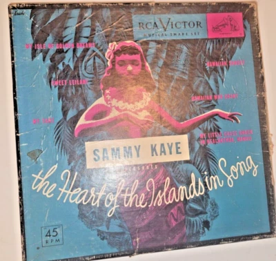 Sammy Kaye Presents The Heart Of The Islands In Song 3 45 box set RCA Victor vg+ - Image 1 of 4