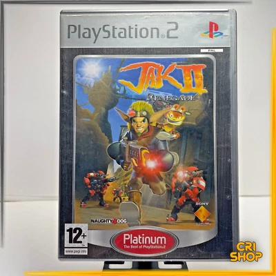 JAK II RENEGADE PLATINUM GIOCO SONY PS2 PAL ITALIANO COMPLETO OTTIME CONDIZIONI - Immagine 1 di 4