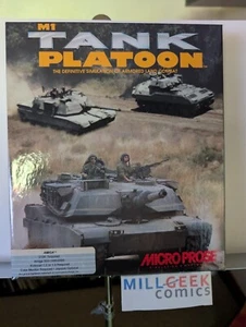M1 Tank Platoon (Amiga) Big Box with Manuals NO DISKS -JD - Picture 1 of 6