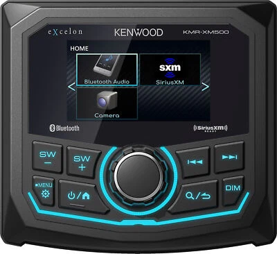 Kenwood Excelon KMR-XM500 Marine Digital Media Receiver - Image 1 of 3
