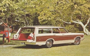 1967 Ford Country Squire Station Wagon Original Unused Postcard Advertising NOS - Picture 1 of 2
