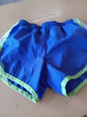 Pantalones cortos deportivos danskin talla 6/6x morado y verde Foto 1 de 4
