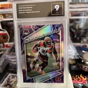 Joe Mixon 2021 Panini mosaic overdrive  Silver Prism, Mint 9 🔥🔥🔥🔥 - Picture 1 of 2