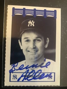 New York Yankees BERNIE ALLEN autographed 1992 Wiz - Picture 1 of 1
