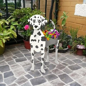 Dog Planter Plant Pot Cute Animal Flower Planter Pots for Outdoor Garden - Picture 1 of 3