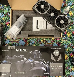 Sapphire Radeon Vega 56 Nitro+ Limited Edition 8gb DDR4 HBM2 - Foto 1 di 8