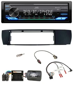 JVC Bluetooth DAB USB Lenkrad Autoradio für BMW X3 04-10 E83 seitlich - Bild 1 von 11