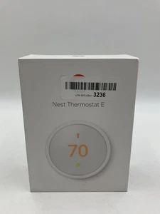 Google Nest Thermostat E, Smart Thermostat White T4000ES - SHIPS FAST - Picture 1 of 10