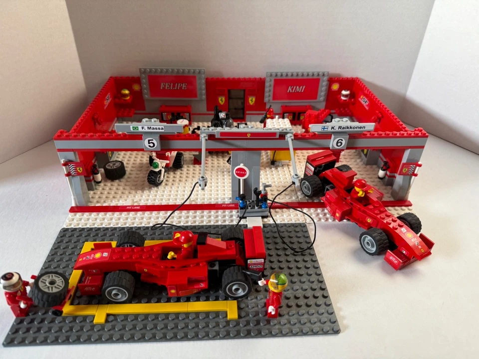 Vintage LEGO #8144 FERRARI Racers 248 F1  (Raikkonen Edition)~100% COMPLETE - Image 1 of 4