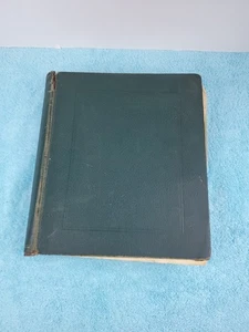 National Postage Stamp Album Scott - With Some Stamps - Green Album to 1962 - Picture 1 of 24