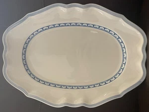 VILLEROY & BOCH CASA AZUL Ovale Servierplatte/Teller 14 1/4" Germany - Bild 1 von 3