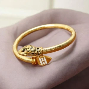 Traditional Vel Kada Bracelet | Adjustable Hindu Kada for Men & Women - Picture 1 of 10