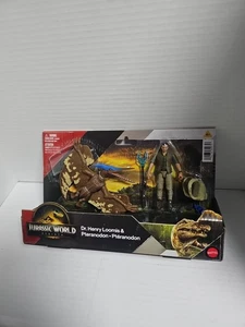 Mattel Jurassic World Rebirth Dr Henry Loomis & Pteranodon Figure - Picture 1 of 3
