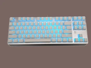 🎮 Endorfy Thock TKL Pudding Onyx White - Teclado mecánico | QWERTY US - Imagen 1 de 4