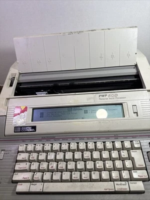Smith Corona PWP 50D Electric Personal Word Processor 5F TESTED AND WORKING - Image 1 of 4