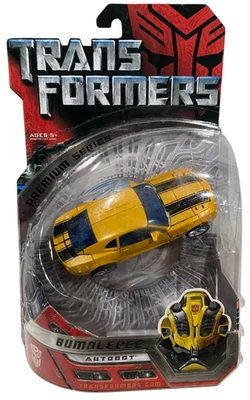 Transformers Bumblebee Movie Premium Series Deluxe Action Figure NEW 2007 Crease - Image 1 of 3