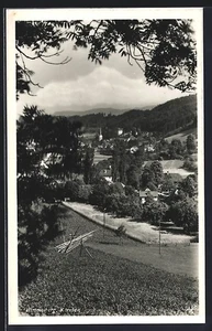 Himmelberg /Kärnten, Ortsansicht aus der Vogelschau, Ansichtskarte 1951 - Picture 1 of 2