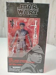 Hasbro Star Wars The Black Series Finn (First Order Disguise) Action Figure - Picture 1 of 6