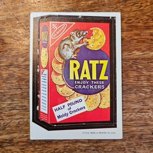 1967 Topps Wacky Packages Die Cut #32 Ratz Crackers HTF - Picture 1 of 15