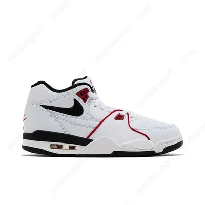 Nike Air Flight 89 White Black Red FD9928-101 - Image 1 of 4
