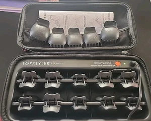 TopStyler by InStyler Heated Ceramic Styling Shells Hair Curlers Clam Pods Set - Picture 1 of 3