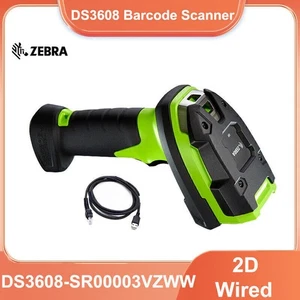 Zebra DS3608-SR00003VZWW Ultra-Rugged Handheld 2D Barcode Scanner with USB Cable - Picture 1 of 12