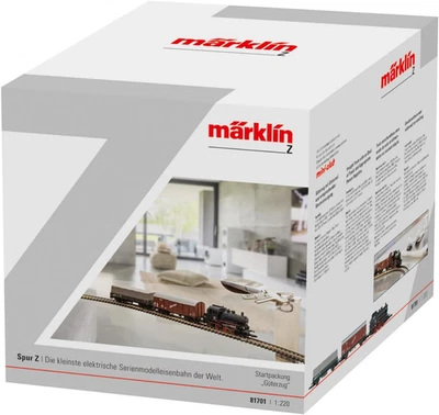 Märklin 81701 - Startpackung Güterzug, Spur Z, Lokomotive, Güterwagen, Gleise Un - Bild 1 von 4
