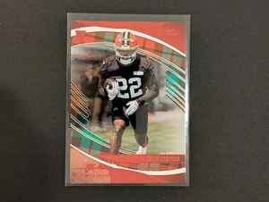 2025 Panini Absolute DYLAN SAMPSON #121 Rookie Red & Green RC Cleveland Browns - Picture 1 of 2