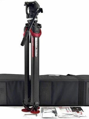 [全新完好] Sachtler Flowtech 75 带 Ace XL 三脚架带包 - 状况良好 — 第 1/4 张图片