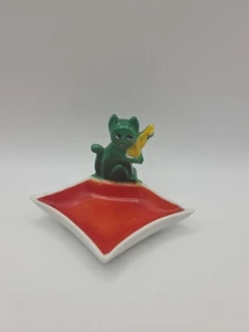 Rarität Katze mit Geige Geige Schmuckschale Germany 4122 - Bild 1 von 11