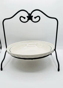 LONGABERGER Fonderia in Ferro Battuto Supporto per Torte Singolo 1 Livello USA - Foto 1 di 10