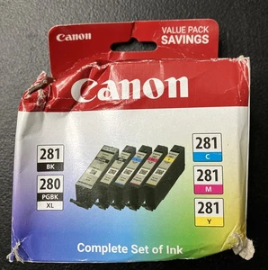 Canon PGI-280XL/CLI-281 5color kompatibel TR8520, TR7520, TS9120, TS8120, TS6120 - Bild 1 von 5