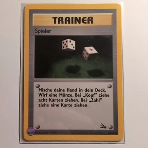 Spieler / Gambler - Pokemon TCG Karte - Fossil - 60/62 - 1999 - Deutsch - Bild 1 von 2