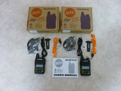 2 Funkgeräte Baofeng Mini T-1 - Bild 1 von 4