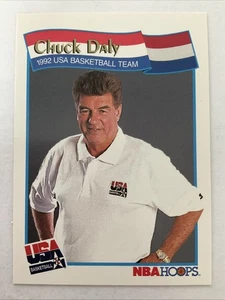 1991-92 NBA Hoops - Chuck Daly #61 - Picture 1 of 2