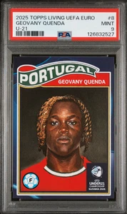 Geovany Quenda 2025 Topps Living Set Under 21 #8 Portugal PSA 9 - Bild 1 von 2