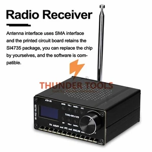 Receptor de radio de banda de onda completa Thundertools ATS-20 SI4735 FM AM (MW & SW) SSB - Imagen 1 de 10