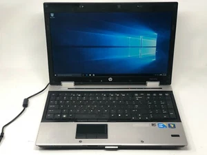 HP EliteBook 8540p 15.6" i5-540M 2.5GHz 8GB 500GB Win 10 NVidia Gaming Laptop - Picture 1 of 7