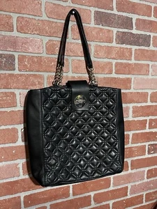 Kate Spade Astor Court Marlene Black Quilted Chain Handle Handbag Purse - Picture 1 of 13