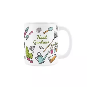 Purely Home Mug - Head Gardener - White - 1 Mug - Picture 1 of 5