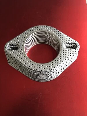 Exhaust Flange Gaskets 2.5"( Set Of 10 Gaskets) 87-115mm Bhs - image 1 of 4